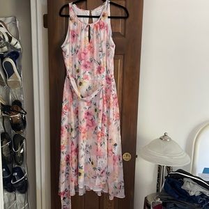 Nicole Miller Floral Pink Dress